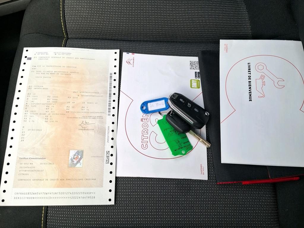 Citroen C3 SOCIETE BLUEHDI 100 S&S BVM6 FEEL 2022