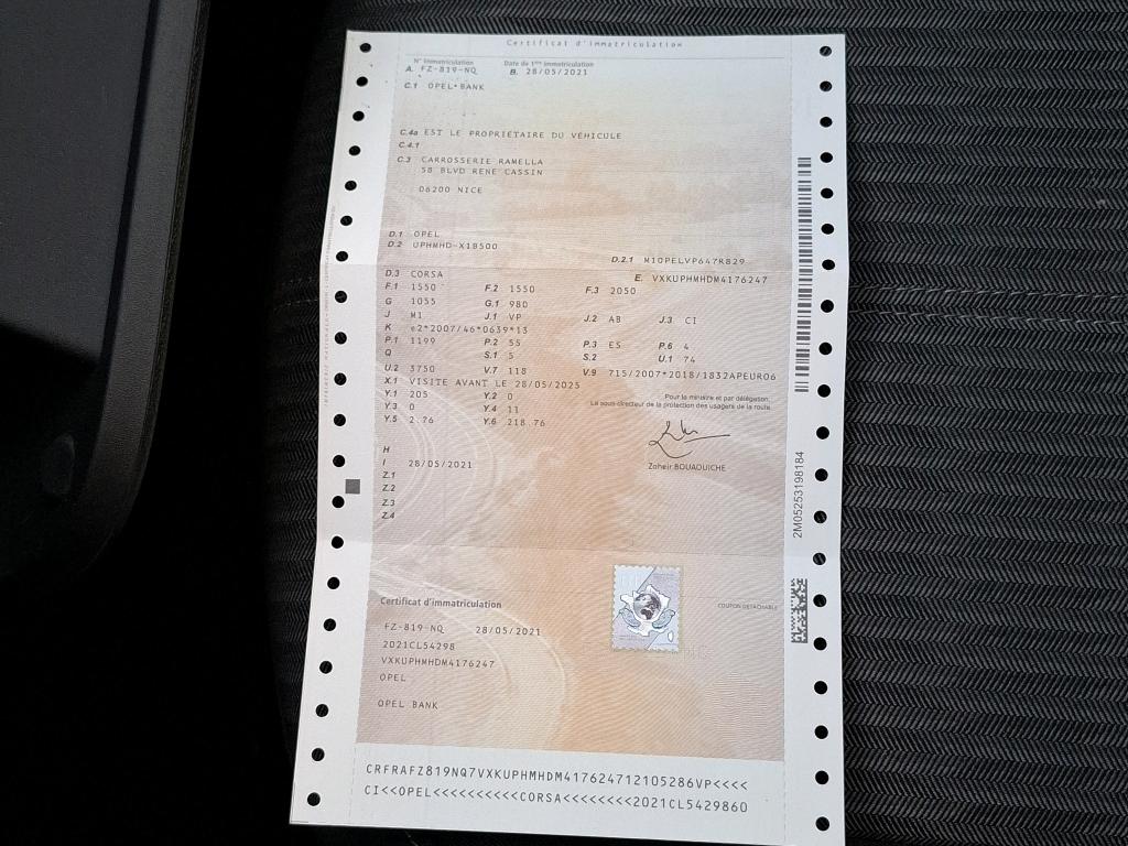 Opel Corsa 1.2 75 ch BVM5 Edition Business 2021