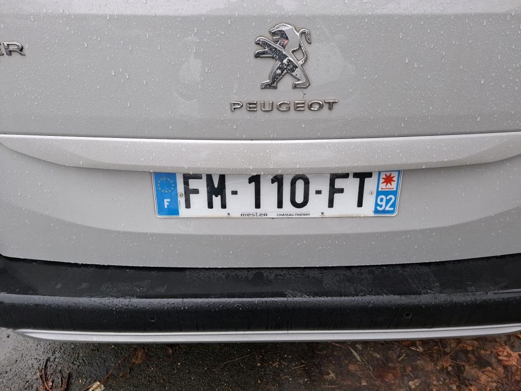 Peugeot Rifter Standard BlueHDi 130 S&S EAT8 Allure 2019