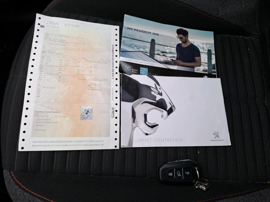 Peugeot 208 ELECTRIQUE 50 KWH 136 ACTIVE BUSINESS R 2021