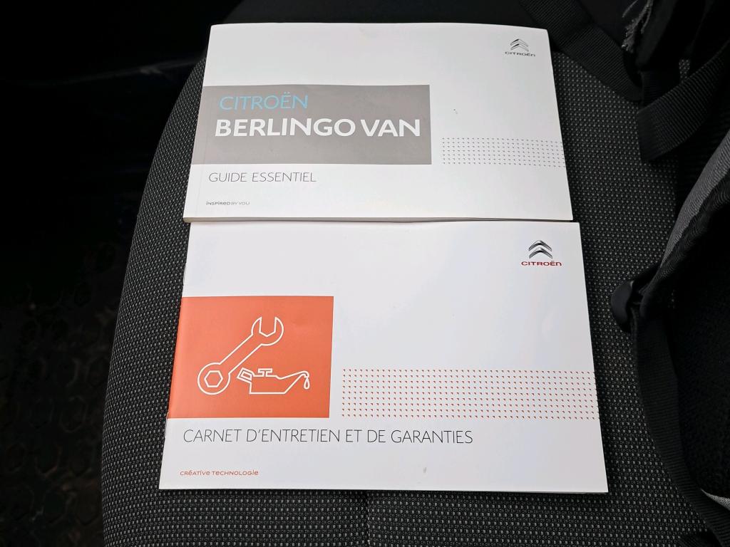 Citroen BERLINGO VAN M 650 BLUEHDI 100 S&S CLUB 2019