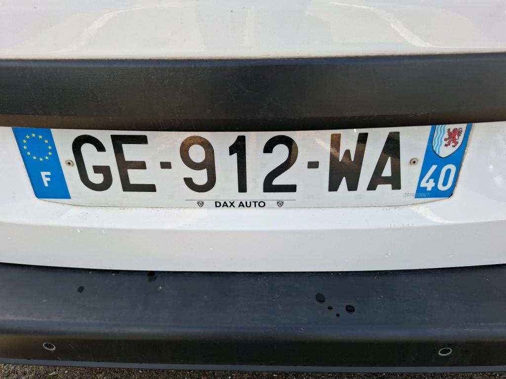 Peugeot PARTNER FOURGON STANDARD 650 KG BLUEHDI 100 S&S BVM6 PREMIUM 2022