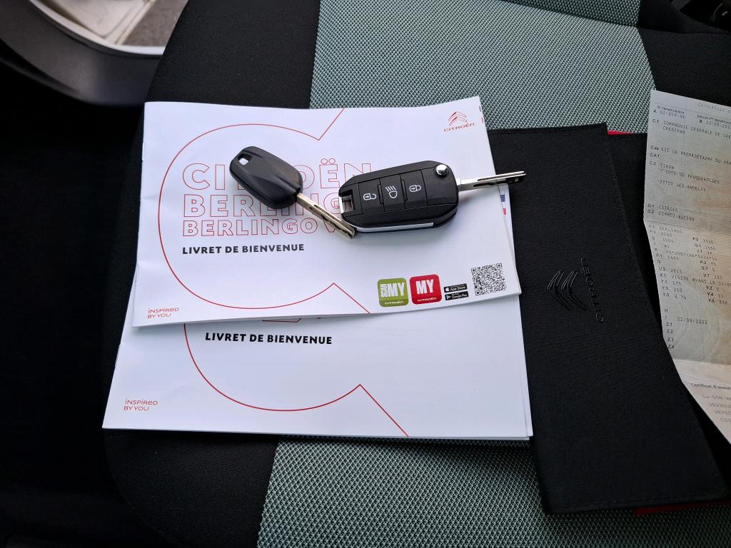 Citroen Berlingo Taille M BlueHDi 100 S&S BVM6 Feel 2022