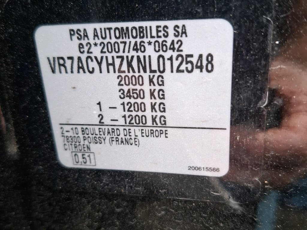 Citroen C5 Aircross BlueHDi 130 S&S BVM6 Live 2022