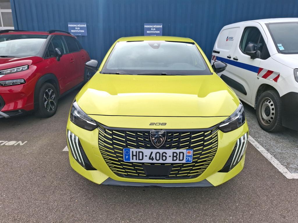 Peugeot 208 Hybrid 145 ch e-DCS6 GT 2025