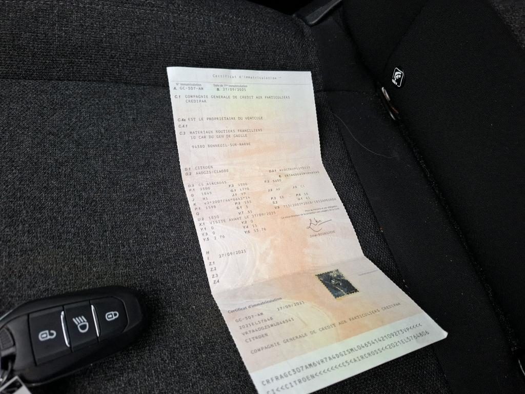 Citroen C5 Aircross Hybride Rechargeable 225 S&S e-EAT8 Business 2021