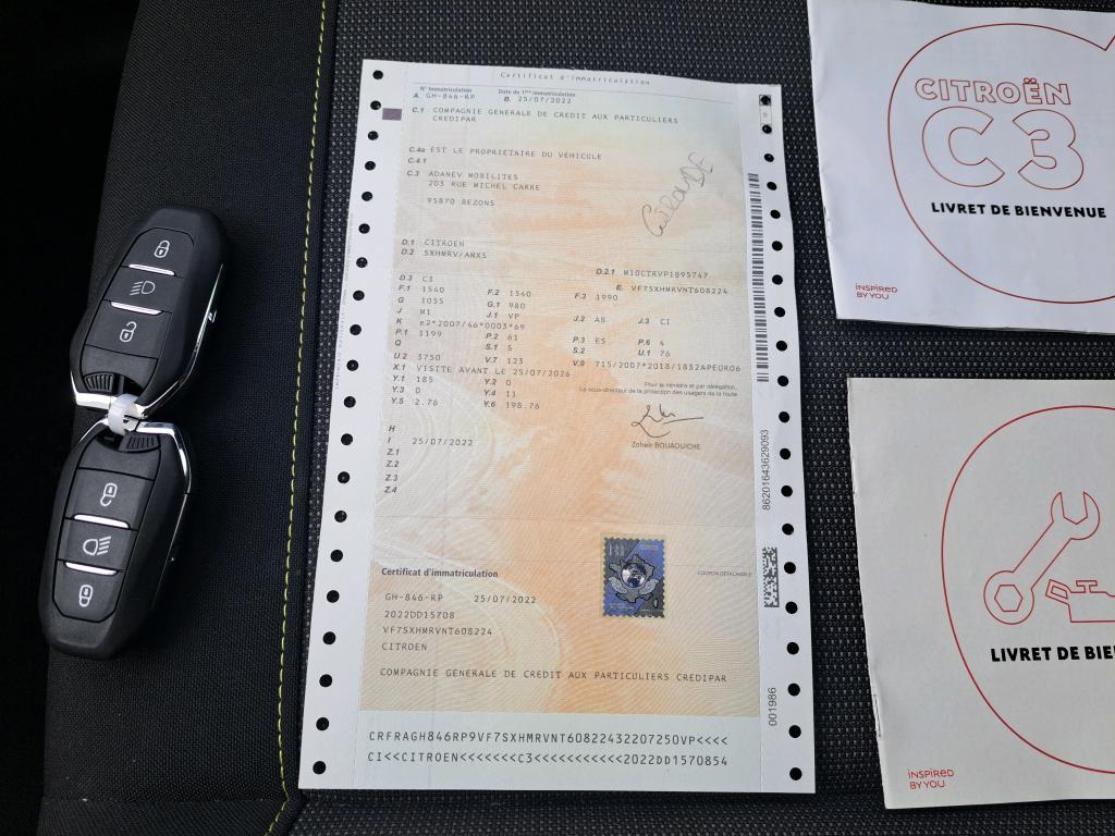 Citroen C3 PureTech 83 S&S BVM5 Shine 2022