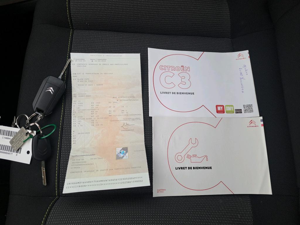 Citroen C3 PureTech 83 ch BVM5 You 2023