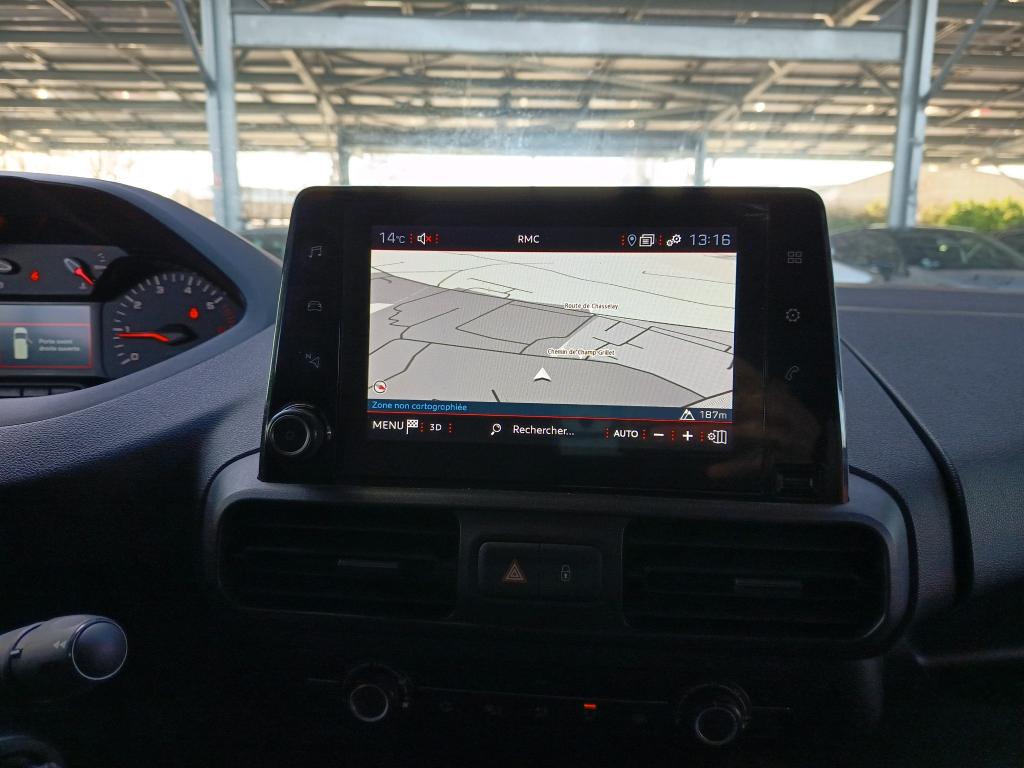 Peugeot PARTNER FOURGON STANDARD 1000 KG BLUEHDI 100 S&S BVM5 ASPHALT 2020