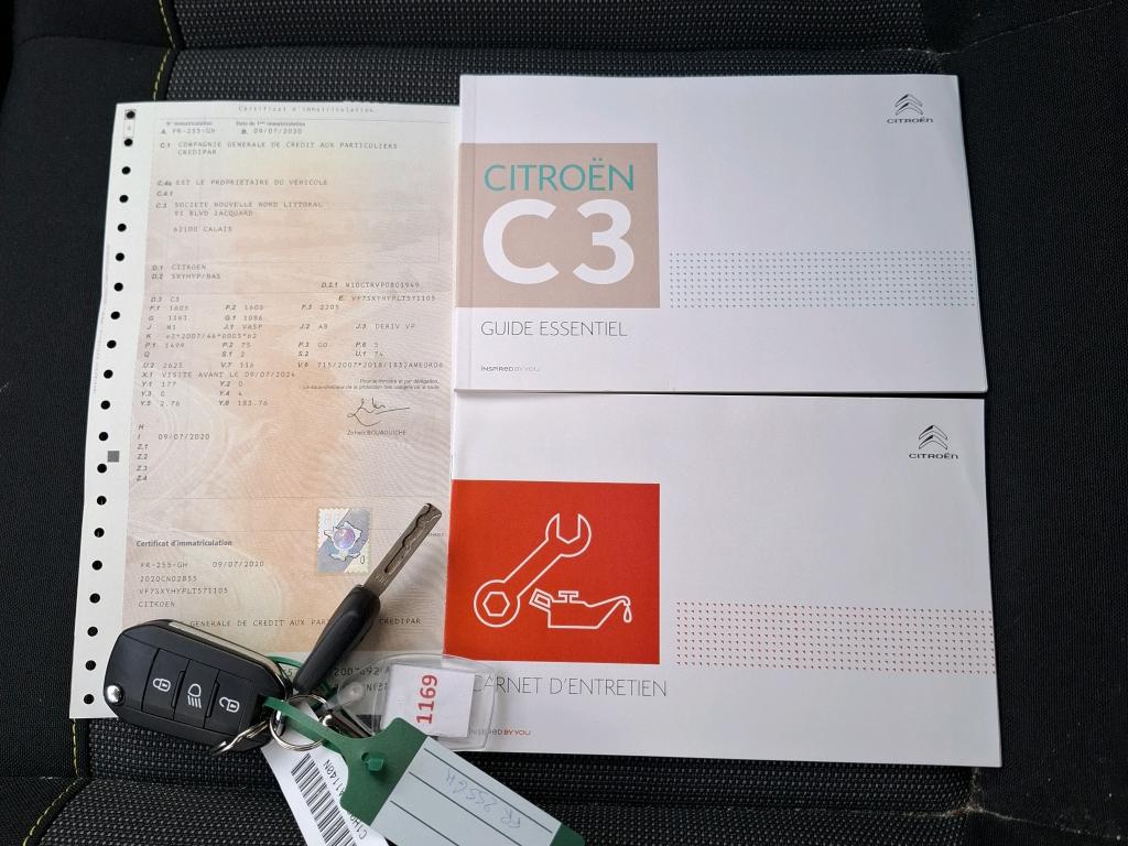 Citroen C3 SOCIETE BLUEHDI 100 S&S BVM FEEL BUSINESS R 2020