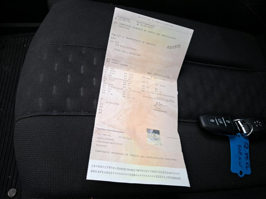 Peugeot 508 SW PureTech 130 ch S&S EAT8 Active Pack 2021