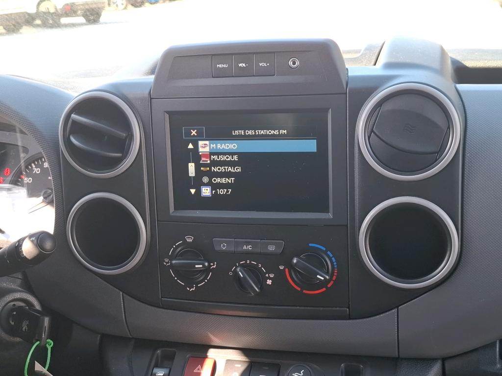 Peugeot PARTNER FOURGON STANDARD 1.6 BLUEHDI 75 BVM5 PREMIUM PACK 2018