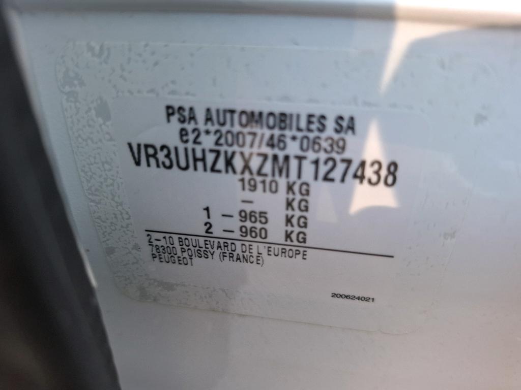 Peugeot 208 Electrique 50 kWh 136ch GT 2022