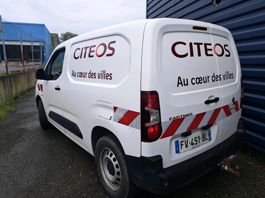 Peugeot PARTNER FOURGON STANDARD 1000 KG BLUEHDI 100 S&S BVM5 GRIP 2020