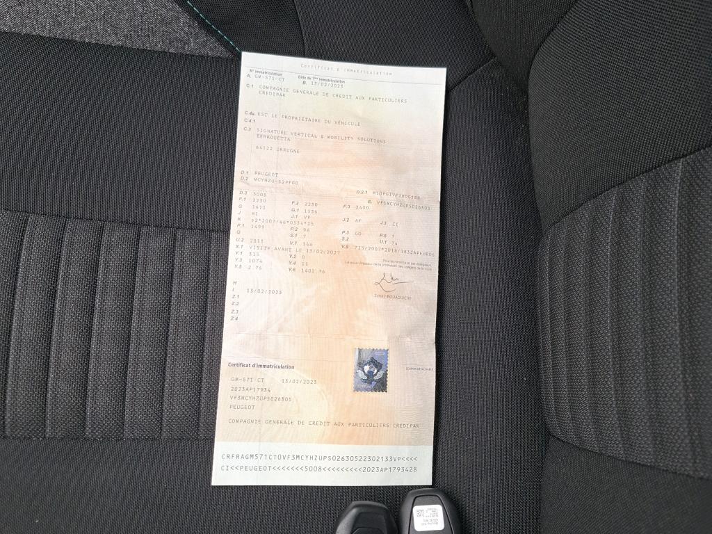 Peugeot 5008 BlueHDi 130ch S&S EAT8 Active Pack 2023
