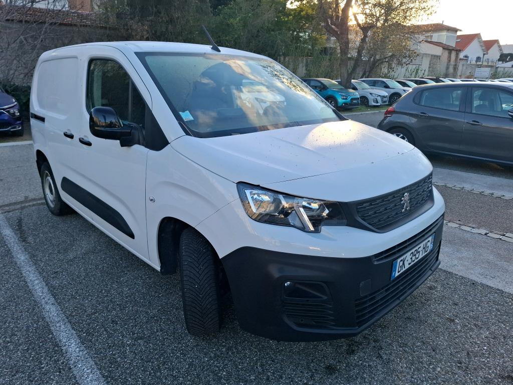 Peugeot PARTNER FOURGON STANDARD 650 KG BLUEHDI 100 S&S BVM6 ASPHALT 2022