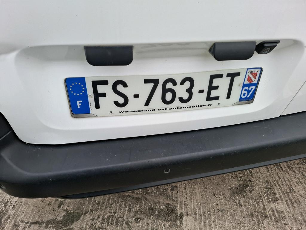 Peugeot PARTNER FOURGON STANDARD 1000 KG BLUEHDI 100 S&S BVM5 GRIP 2020