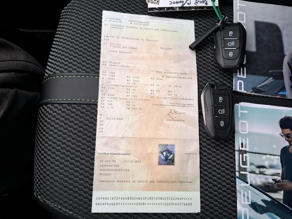 Peugeot 2008 PureTech 130 S&S EAT8 GT 2023