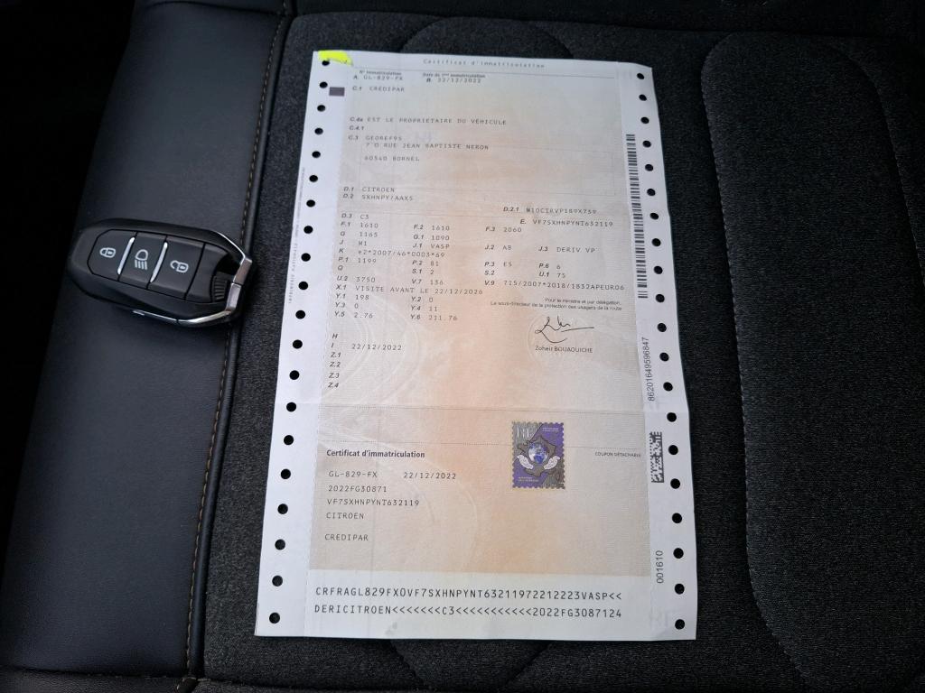 Citroen C3 PureTech 110 S&S EAT6 Shine Pack 2022