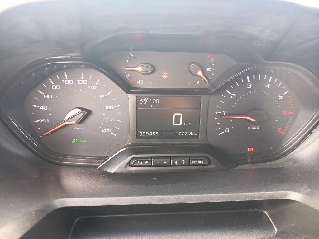 Peugeot PARTNER FOURGON STANDARD 1000 KG BLUEHDI 100 S&S BVM5 ASPHALT 2021