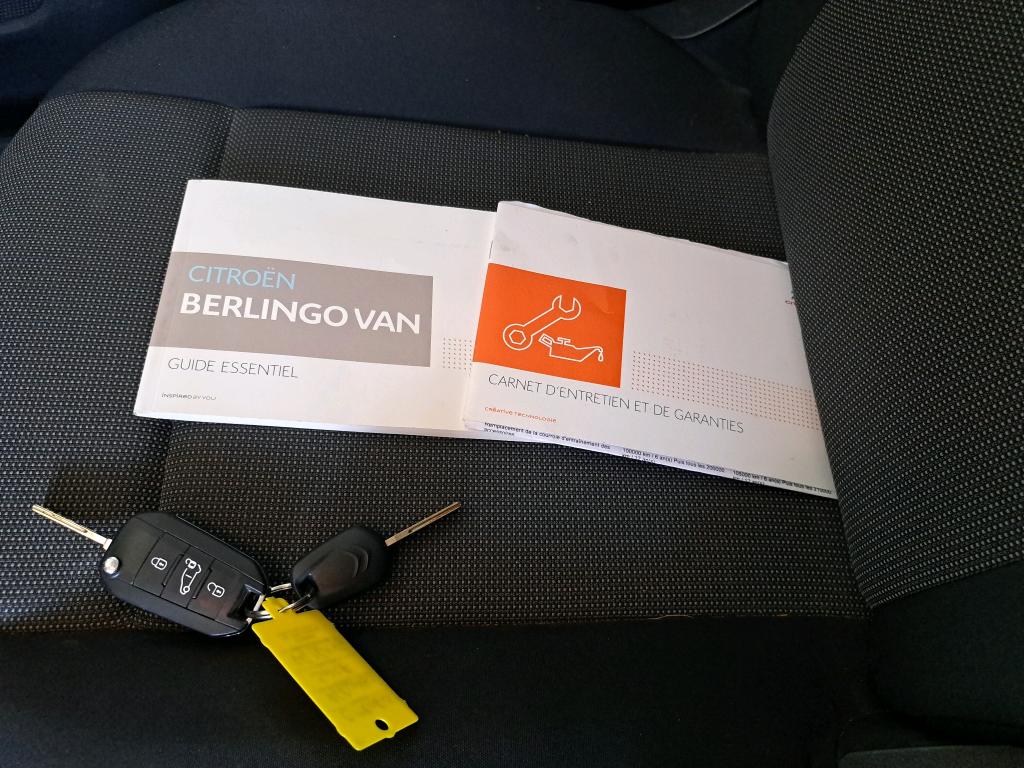 Citroen BERLINGO VAN M 650 BLUEHDI 100 S&S CLUB 2019