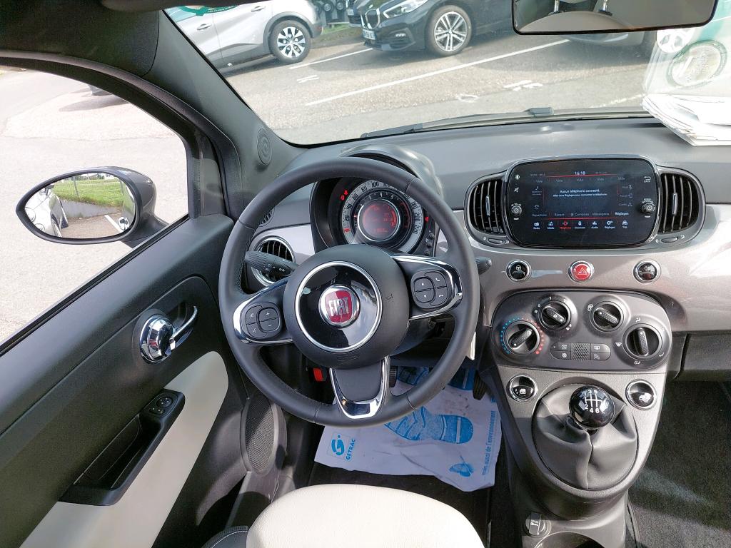 FIAT 500C 1.0 70 ch Hybride BSG S/S Dolcevita 2021