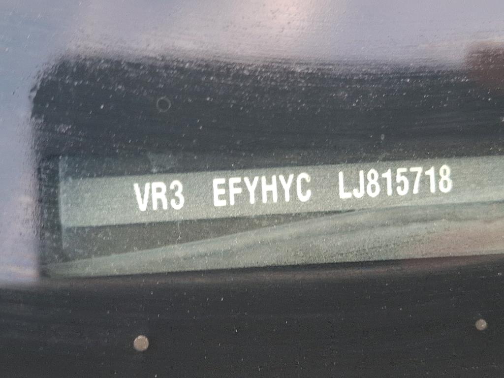 Peugeot PARTNER FOURGON STANDARD 650 KG BLUEHDI 100 S&S BVM5 PREMIUM 2020