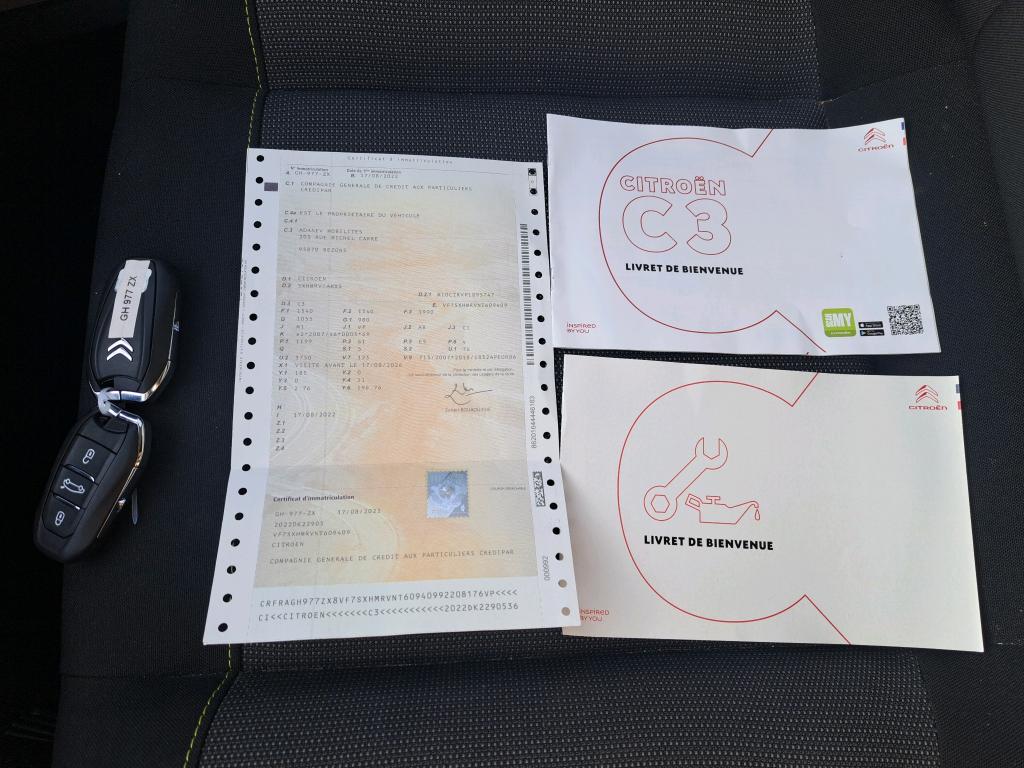 Citroen C3 PureTech 83 S&S BVM5 Shine 2022