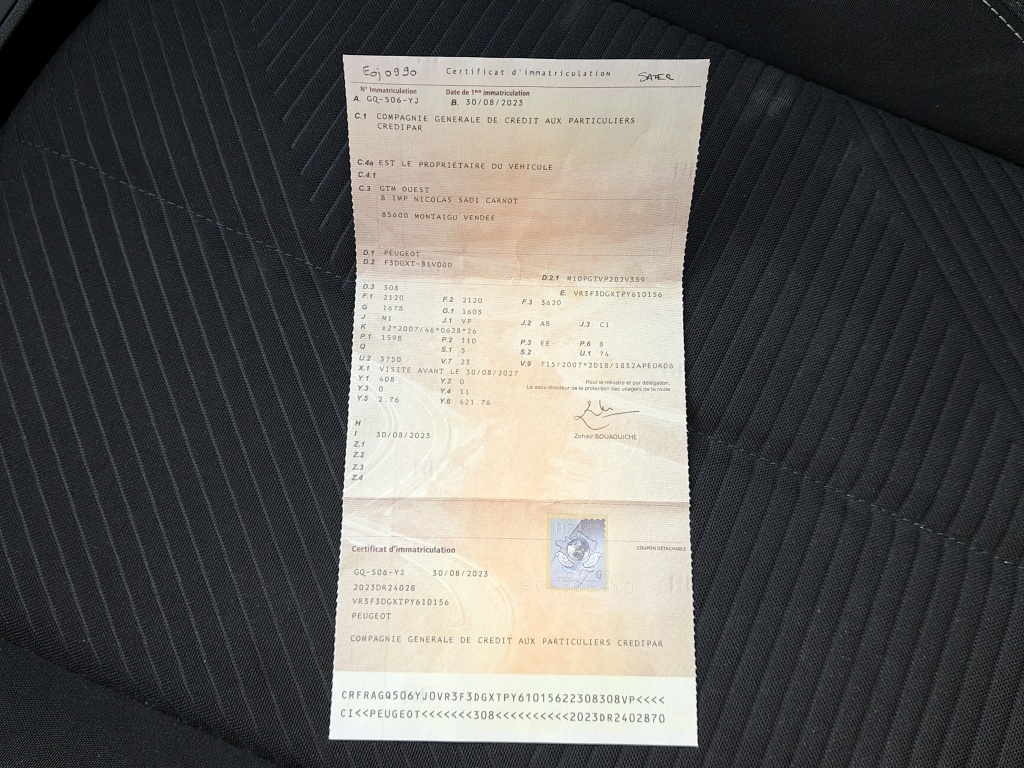 Peugeot 308 PHEV 180 e-EAT8 Active Pack 2023