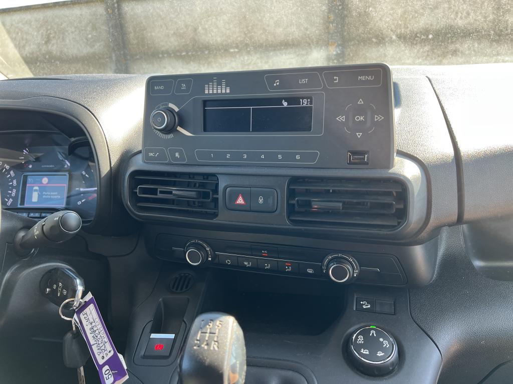 Citroen BERLINGO VAN M 650 BLUEHDI 100 S&S CLUB 2019
