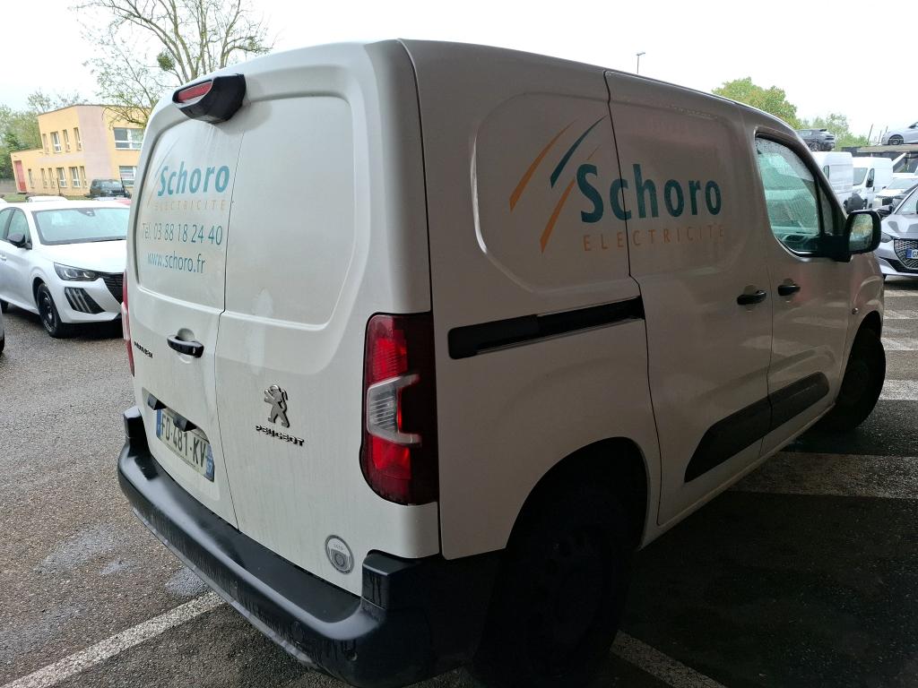 Peugeot PARTNER FOURGON STANDARD 1000 KG BLUEHDI 100 S&S BVM5 ASPHALT 2019