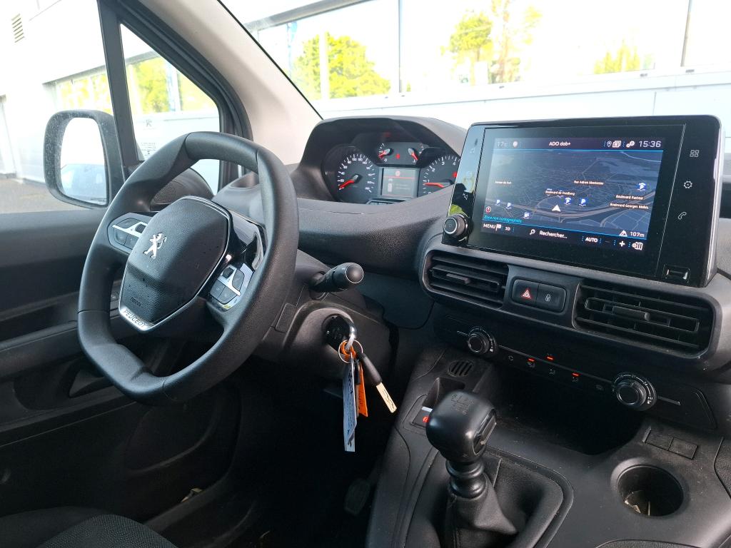 Peugeot PARTNER FOURGON LONG 950 KG BLUEHDI 100 S&S BVM6 ASPHALT 2022