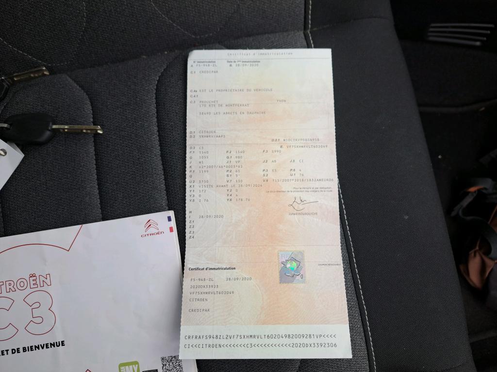 Citroen C3 PureTech 83 S&S BVM5 Feel Pack 2020