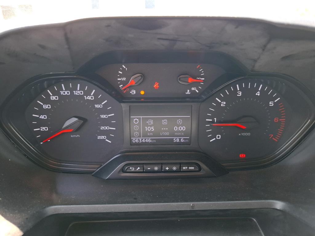 Peugeot PARTNER FOURGON STANDARD 650 KG BLUEHDI 100 S&S BVM6 ASPHALT 2022