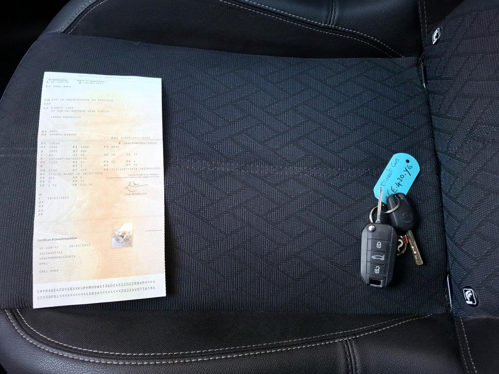 Opel Corsa 1.2 75 ch BVM5 Elegance Business 2022