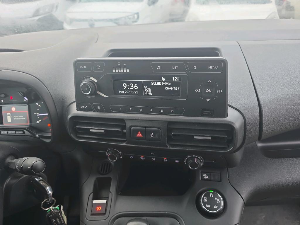 Citroen BERLINGO VAN M 650 BLUEHDI 100 S&S CLUB 2019