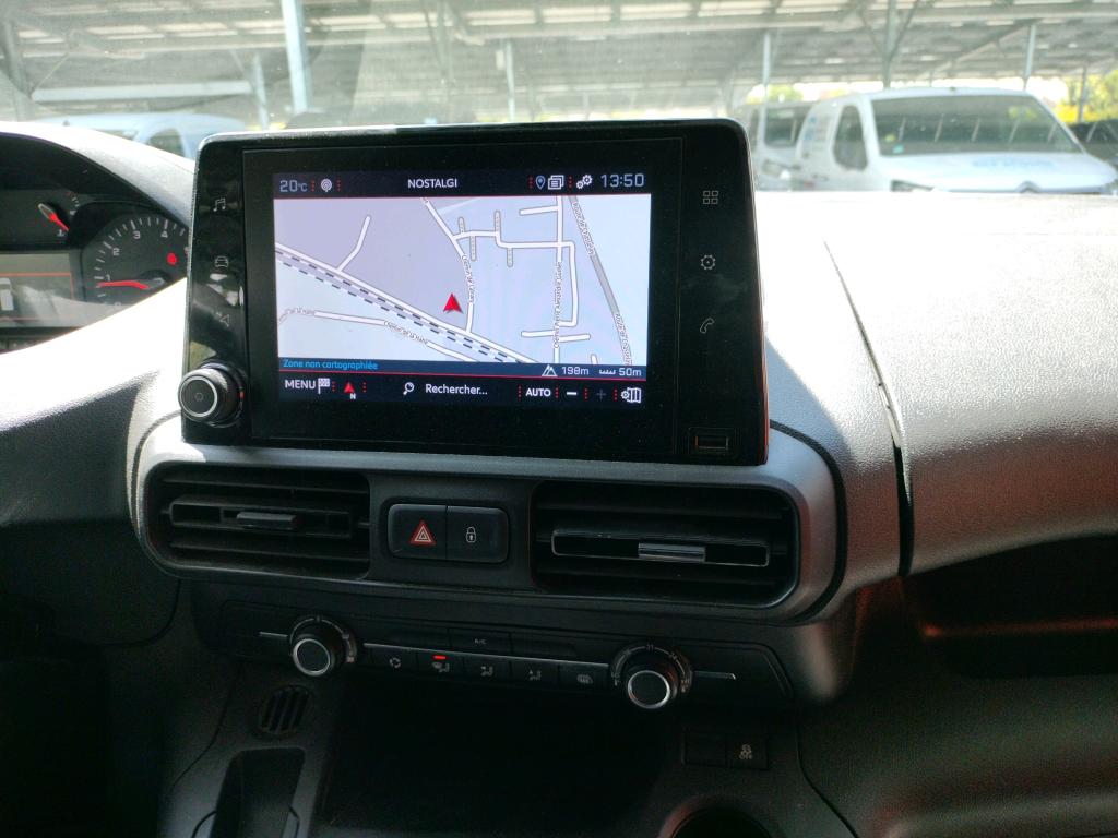 Peugeot PARTNER FOURGON STANDARD 650 KG BLUEHDI 100 S&S BVM5 ASPHALT 2019