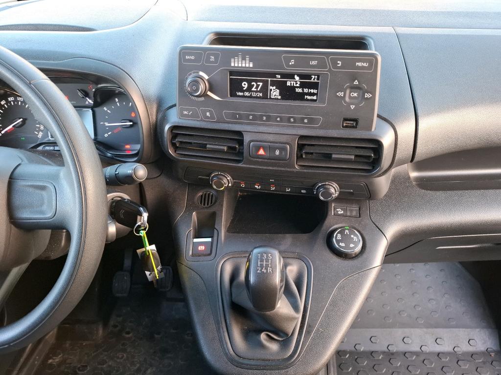 Citroen BERLINGO VAN M 650 BLUEHDI 100 S&S CLUB 2019