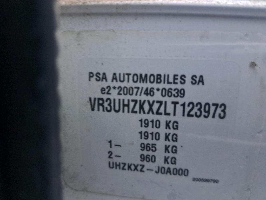 Peugeot 208 ELECTRIQUE 50 KWH 136 ACTIVE BUSINESS R 2020