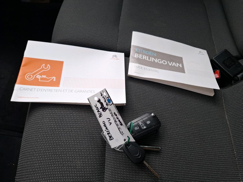 Citroen BERLINGO VAN M 650 BLUEHDI 100 S&S CLUB 2019