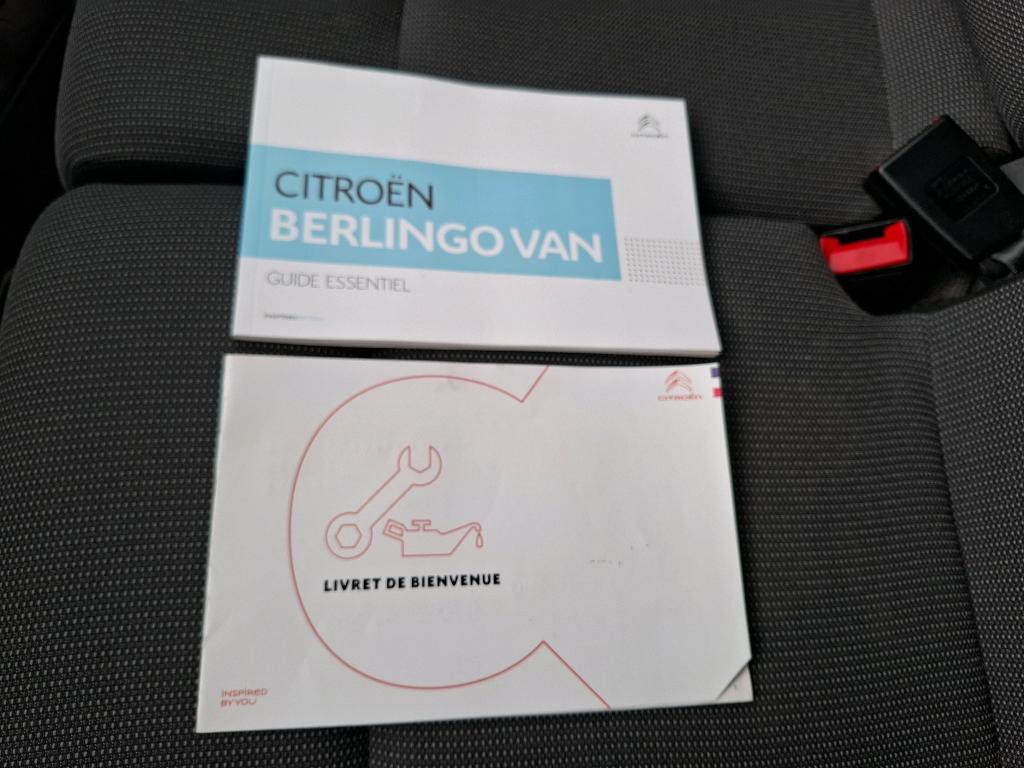 Citroen BERLINGO VAN M 650 BLUEHDI 100 S&S BVM5 CLUB 2020
