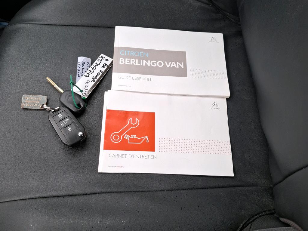 Citroen BERLINGO VAN M 650 BLUEHDI 75 BVM5 CLUB 2019