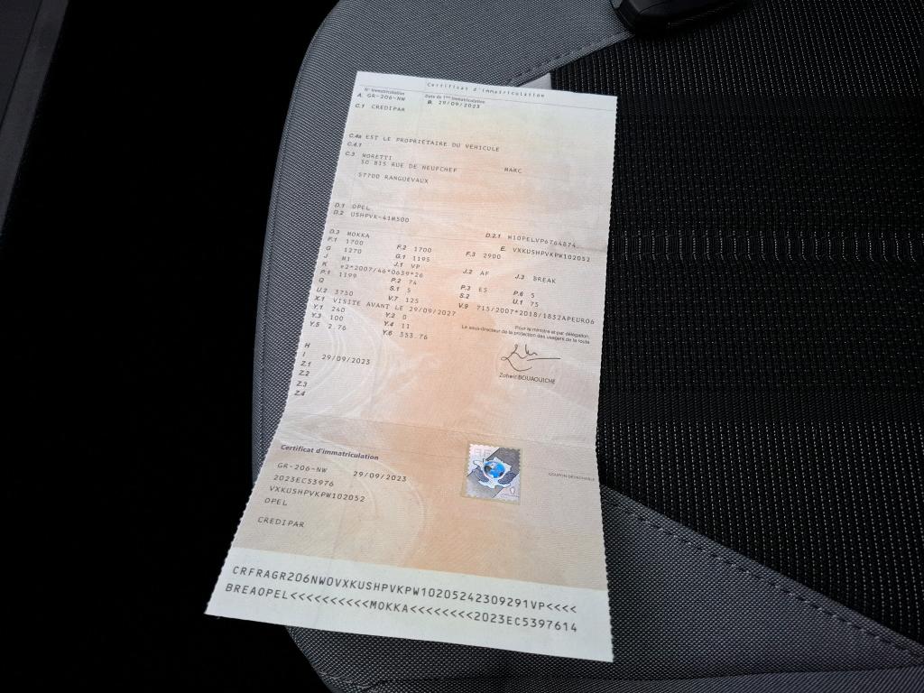 Opel Mokka 1.2 Turbo 100 ch BVM6 Elegance 2023