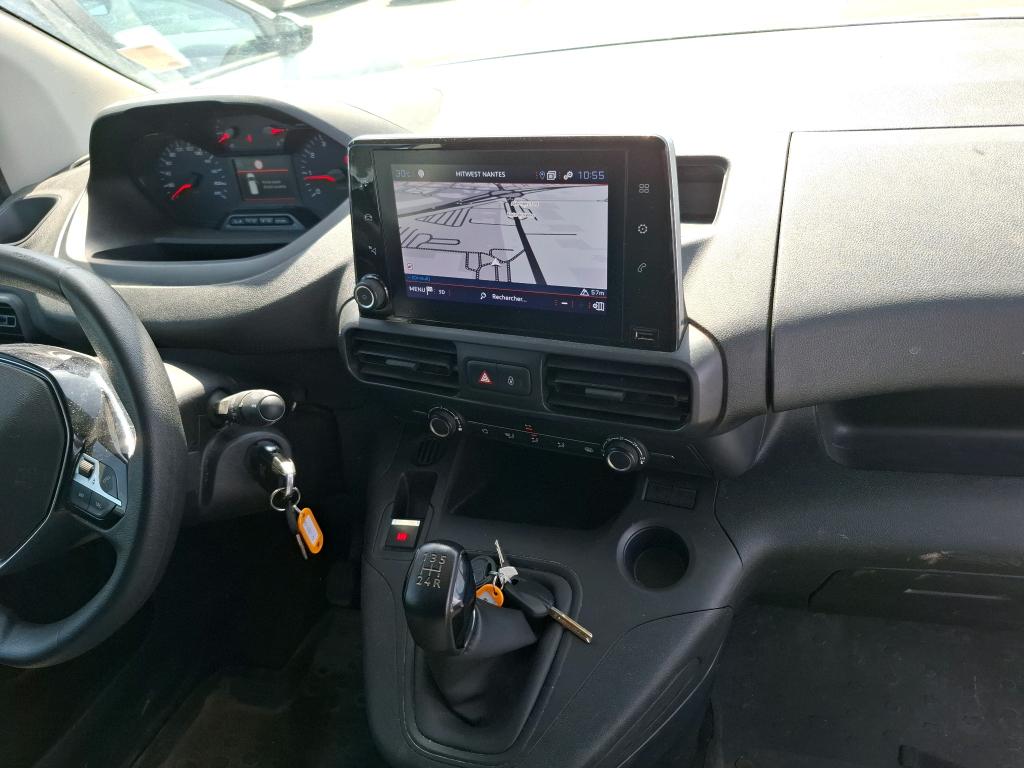 Peugeot PARTNER FOURGON STANDARD 1000 KG BLUEHDI 100 S&S BVM5 ASPHALT 2021