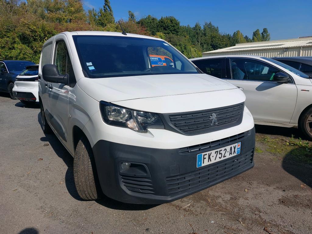 Peugeot PARTNER FOURGON STANDARD 650 KG BLUEHDI 100 BVM5 PREMIUM 2019