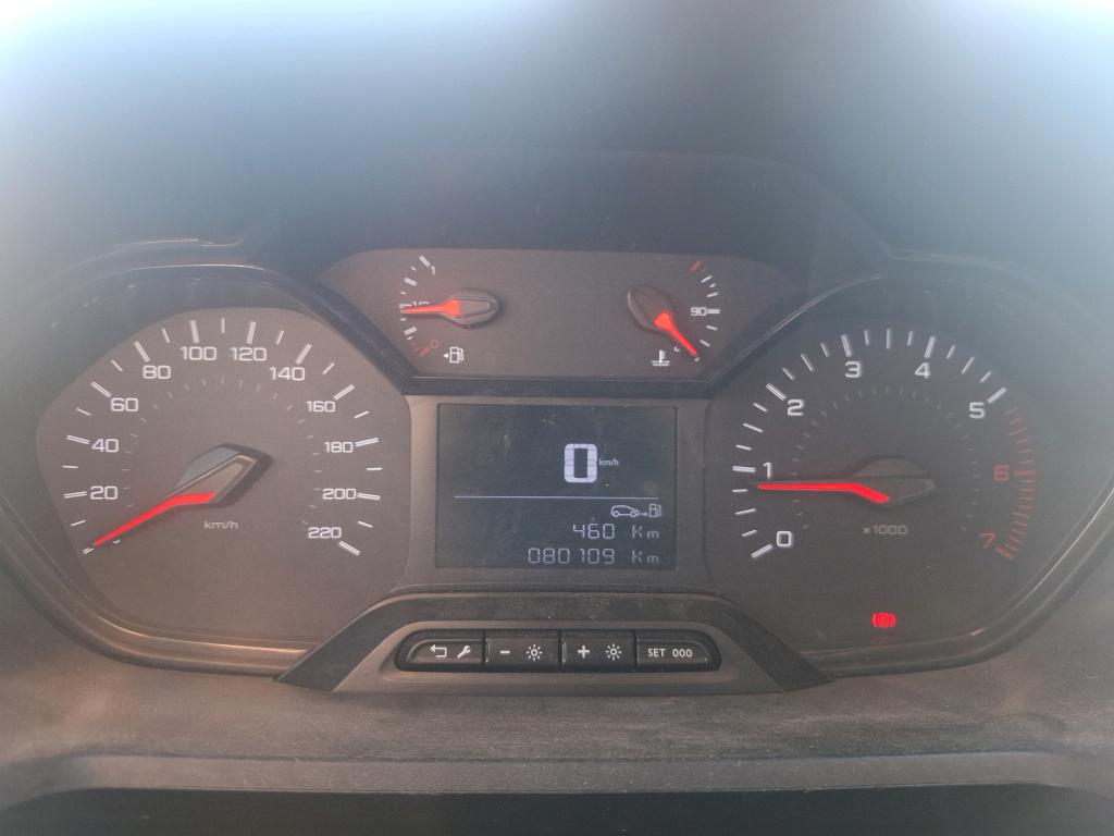 Peugeot PARTNER FOURGON STANDARD 650 KG BLUEHDI 100 BVM5 PREMIUM 2019