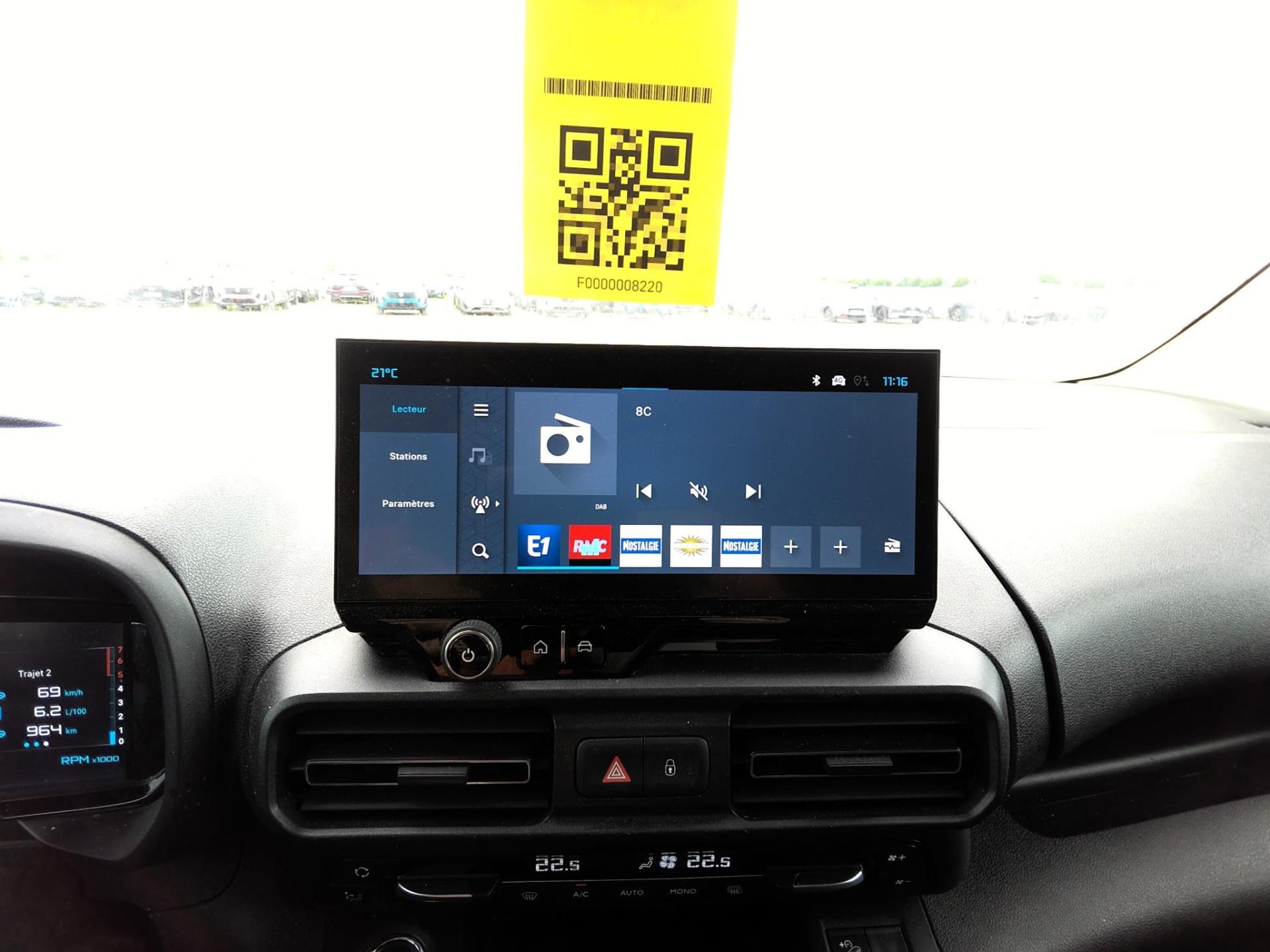 Citroen BERLINGO VAN TAILLE XL 950KG BLUEHDI 100 S&S BVM6 2024
