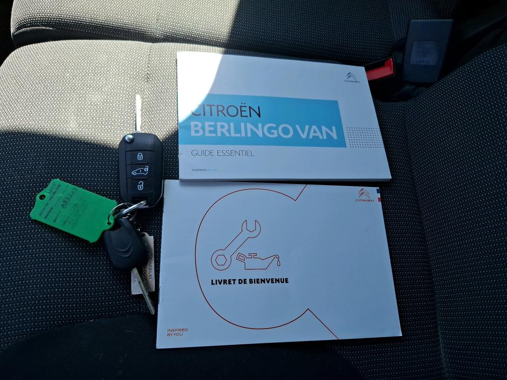Citroen BERLINGO VAN M 650 BLUEHDI 100 S&S BVM5 CLUB 2020