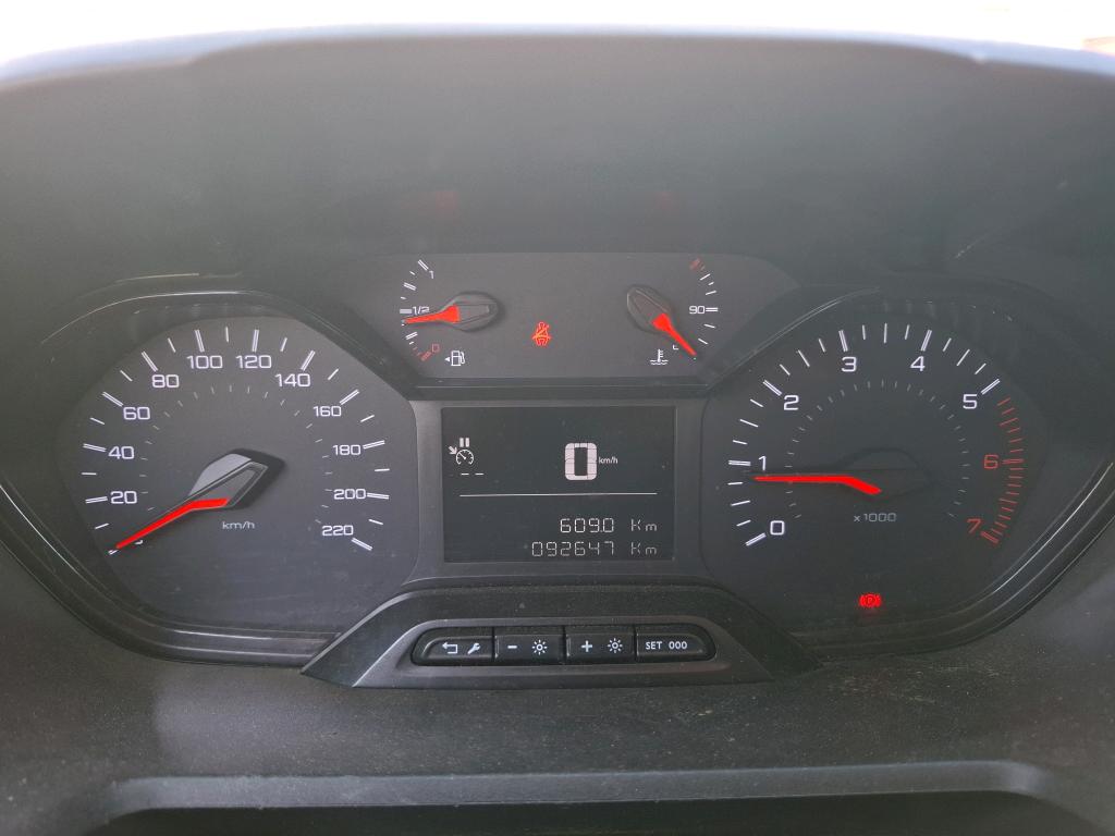 Peugeot PARTNER FOURGON STANDARD 650 KG BLUEHDI 100 S&S BVM6 PREMIUM 2022