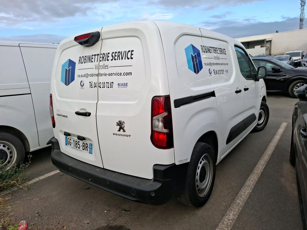 Peugeot PARTNER FOURGON STANDARD 650 KG BLUEHDI 100 S&S BVM6 ASPHALT 2022